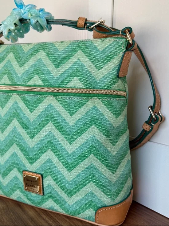 Dooney Bourke Chevron Crossbody Bag - Picture 5 of 10
